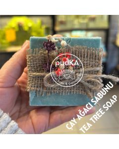 pudKA Tea Tree Soap, Natural and Handmade