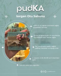 pudKA Isırgan Sabunu, Doğal ve El Yapımı