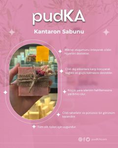 pudKA Kantaron Sabunu, Doğal ve El Yapımı