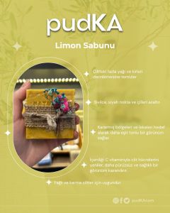 pudKA Limon Sabunu, Doğal ve El Yapımı