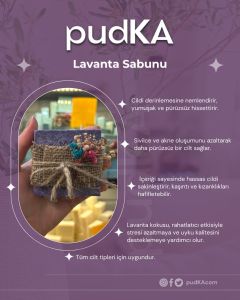 pudKA Lavanta Sabunu, Doğal ve El Yapımı