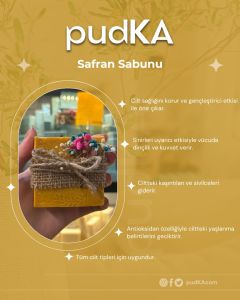 pudKA Safran Sabunu, Doğal ve El Yapımı